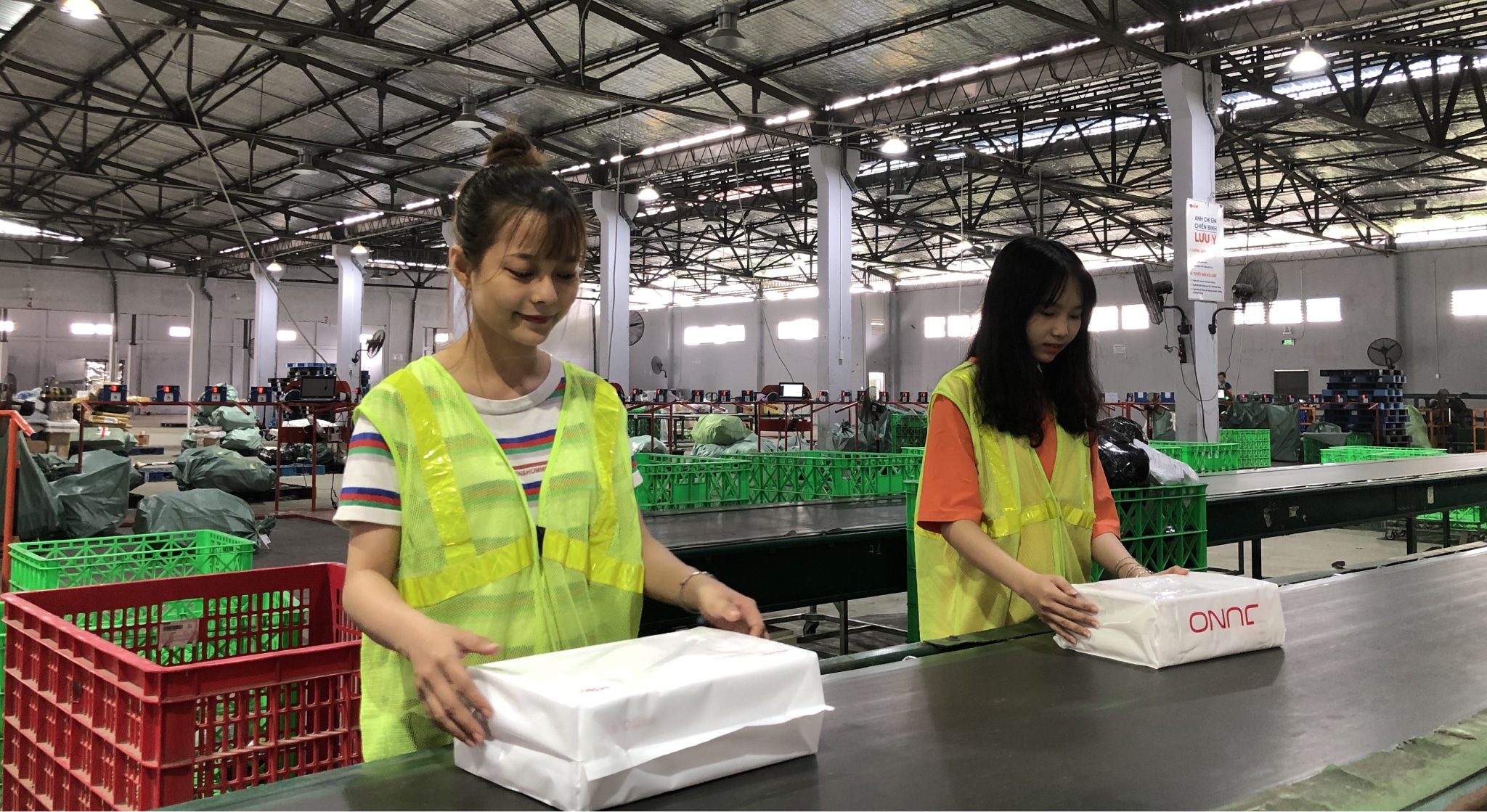 Tuyển 27 nữ phân loại hàng hóa